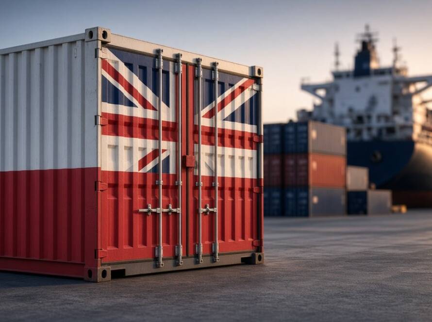 Poland and United Kingdom trade and logistics cooperation